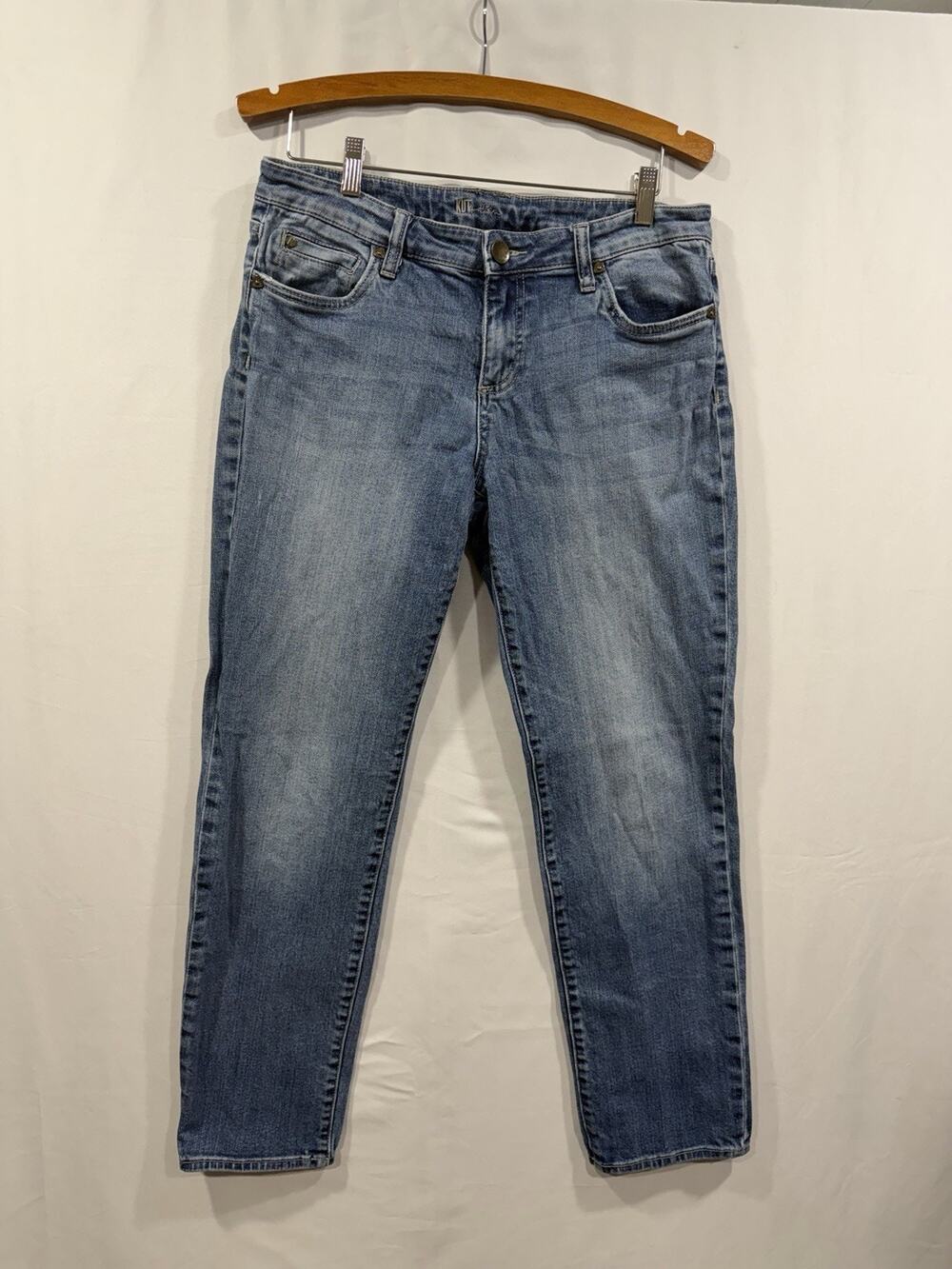 Kut from the Kloth Jeans Women's Size 10 Regular Fit Straight Preppy Classic